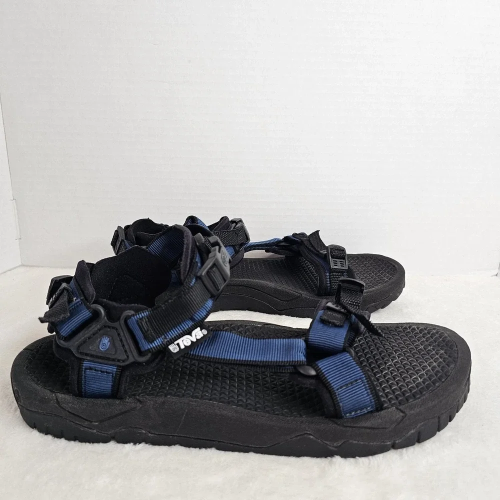 Teva Men's Blue Black Sports Outdoor Hiking Sandals Strappy Size 11 M